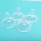 BSCI Baby Silicone Nipple Washable Clear Wide Neck Silicone Anti Colic Tít