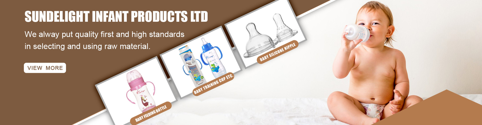 Bình bú cho trẻ sơ sinh