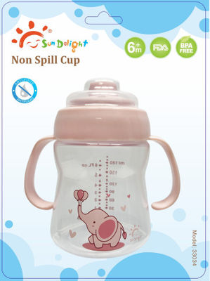 Nắm dễ dàng tay cầm Baby Sippy Cup Để giữ thoải mái và phát triển não