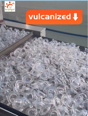 Hình dạng tròn, trẻ sơ sinh silicone núm vú đóng gói riêng