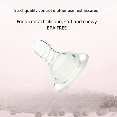 Hình dạng tròn, trẻ sơ sinh silicone núm vú đóng gói riêng