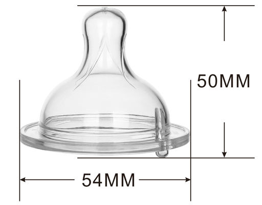 Những thứ cần thiết đầu tiên silicone baby bottle núm vú, dòng chảy chậm