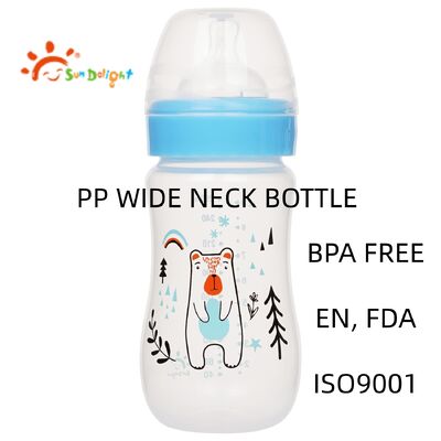 chai cho bé sơ sinh không chứa BPA với dung lượng 260 ml và thiết kế chống rò rỉ