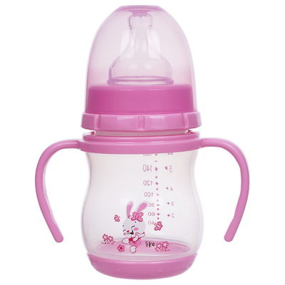BPA Free 6oz 160ml Bình sữa Polypropylene cổ rộng cho bé