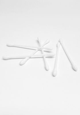 100% bông 100 chiếc bằng nhựa Chồi bông an toàn cho bé