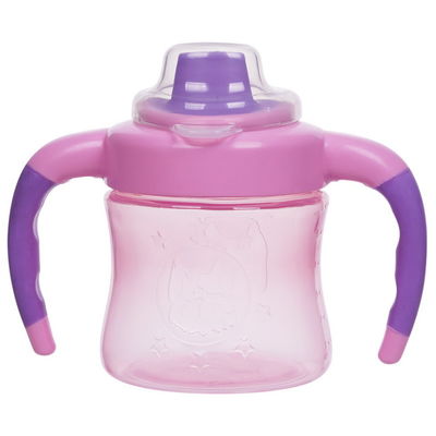 Tay cầm đôi không tràn 6 tháng 6 Ounce Girls Sippy Cup