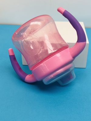 Tay cầm đôi không tràn 6 tháng 6 Ounce Girls Sippy Cup