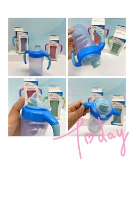 Không có BPA 260ml 9 Ounce Sippy Cup với vòi mềm