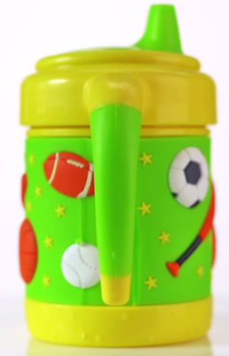 OEM 6oz 160ml Cốc rơm có trọng lượng trẻ em Vòi TPE mềm