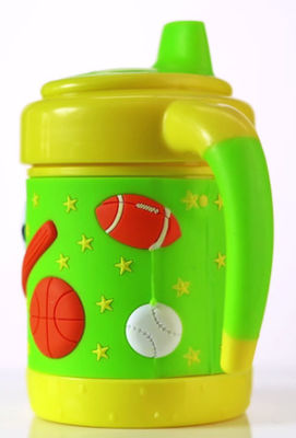 OEM 6oz 160ml Cốc rơm có trọng lượng trẻ em Vòi TPE mềm