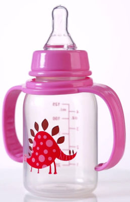 Bình sữa Polypropylene tiêu chuẩn 4oz 125ml có hai tay cầm