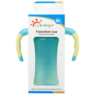 FDA 9 Ounces Baby Sippy Cup với vòi linh hoạt