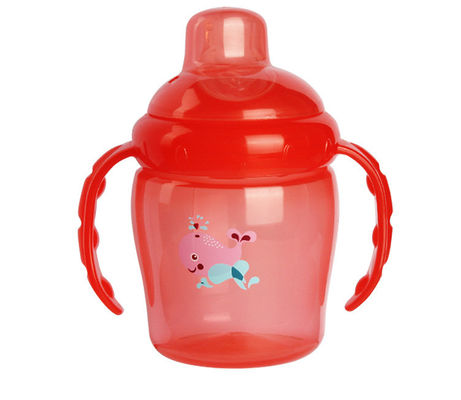 (MỚI) CÚP SIPPY PP 225ml CÓ BÀN TAY ĐÔI KHÔNG PHUN