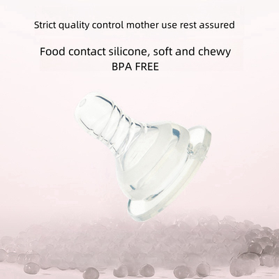 Hình dạng tròn, trẻ sơ sinh silicone núm vú đóng gói riêng