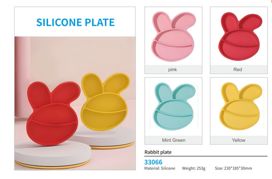 Bàn silicone và bát trẻ em