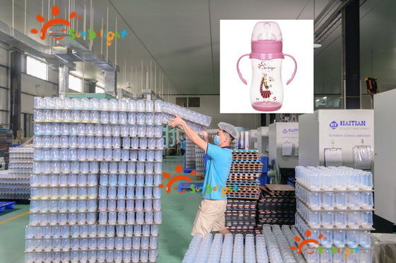 9oz PP rộng cổ chai cho trẻ em